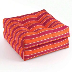 2PCS 21" X 21" Patio Chair Seat Cushion Pads Indoor/Outdoor